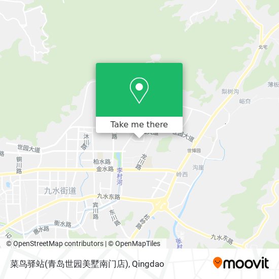 菜鸟驿站(青岛世园美墅南门店) map