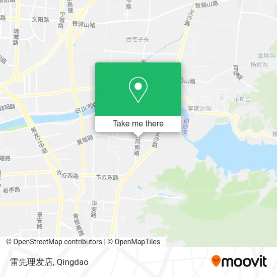雷先理发店 map