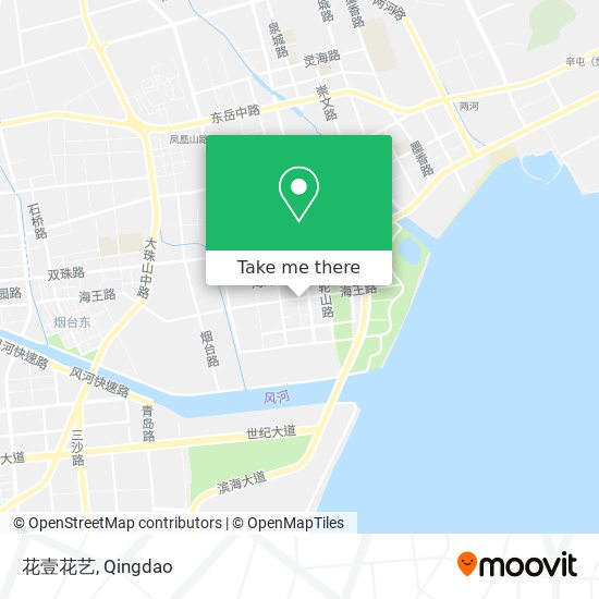 花壹花艺 map