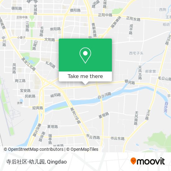 寺后社区-幼儿园 map