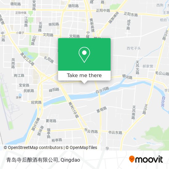 青岛寺后酿酒有限公司 map