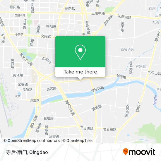 寺后-南门 map