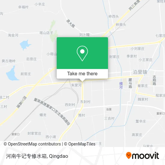 河南牛记专修水箱 map