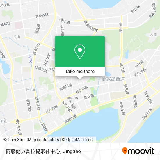 雨馨健身普拉提形体中心 map