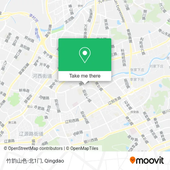 竹韵山色-北1门 map