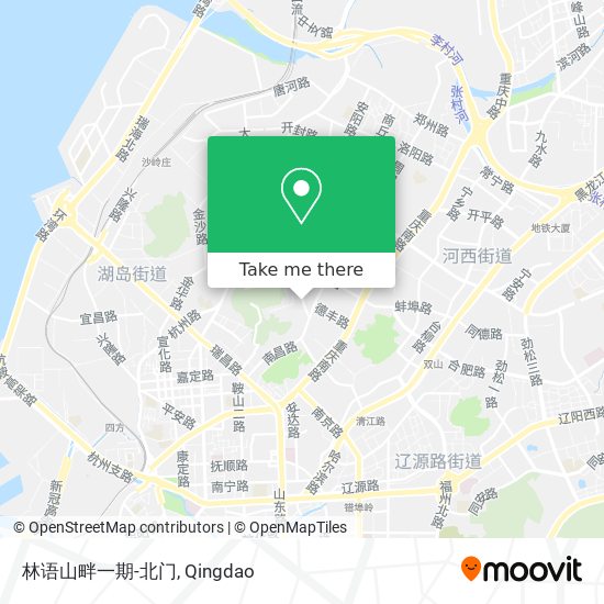 林语山畔一期-北门 map