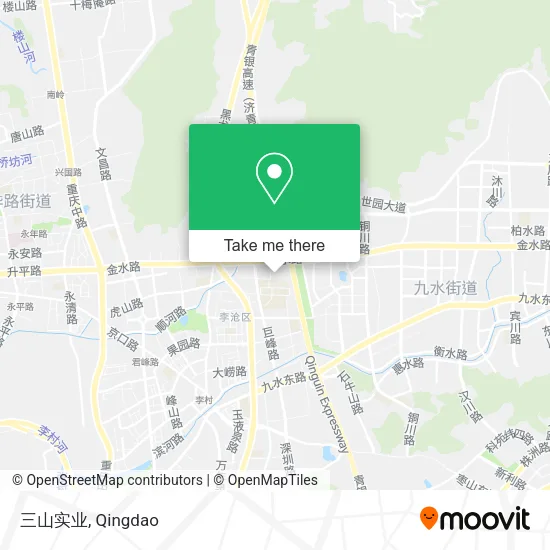 三山实业 map