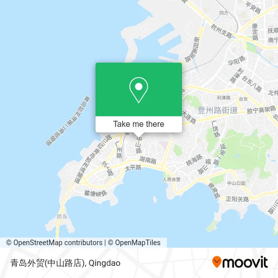 青岛外贸(中山路店) map