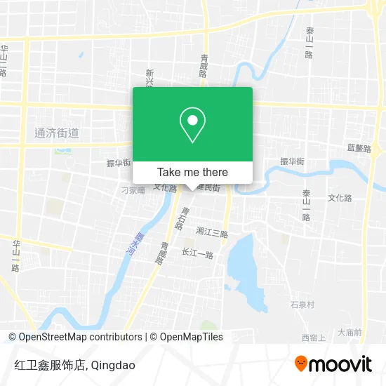 红卫鑫服饰店 map