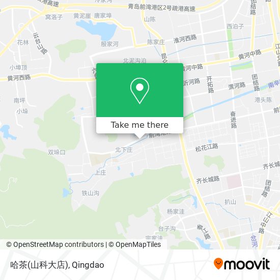 哈茶(山科大店) map