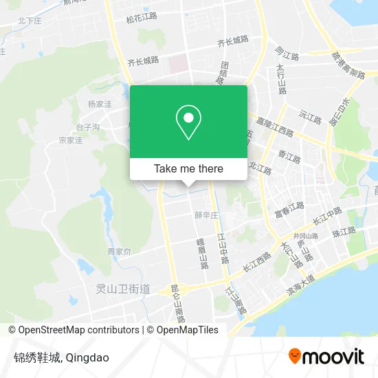 锦绣鞋城 map