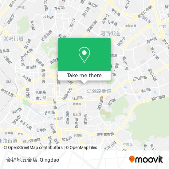 金福地五金店 map