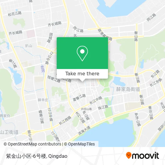 紫金山小区-6号楼 map