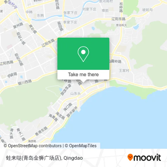 蛙来哒(青岛金狮广场店) map
