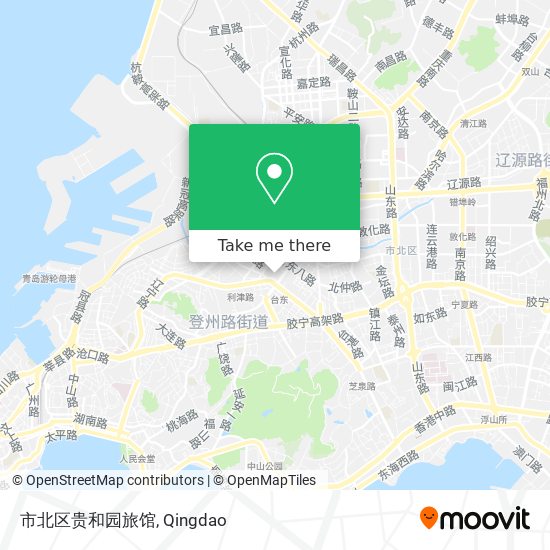 市北区贵和园旅馆 map