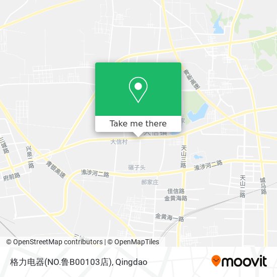 格力电器(NO.鲁B00103店) map