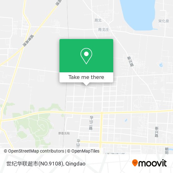 世纪华联超市(NO.9108) map