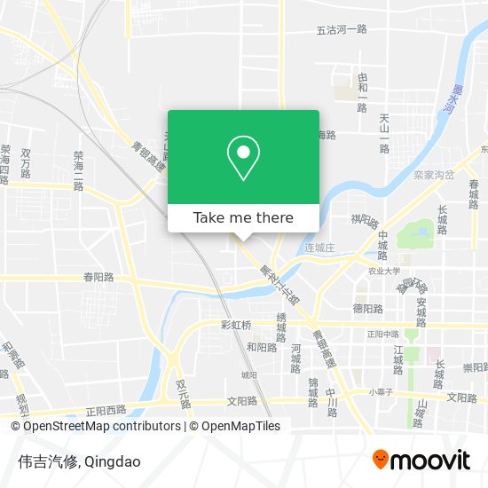 伟吉汽修 map