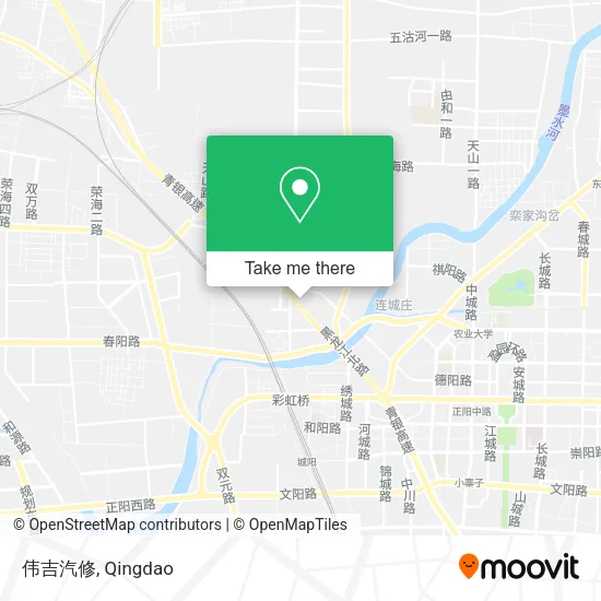 伟吉汽修 map