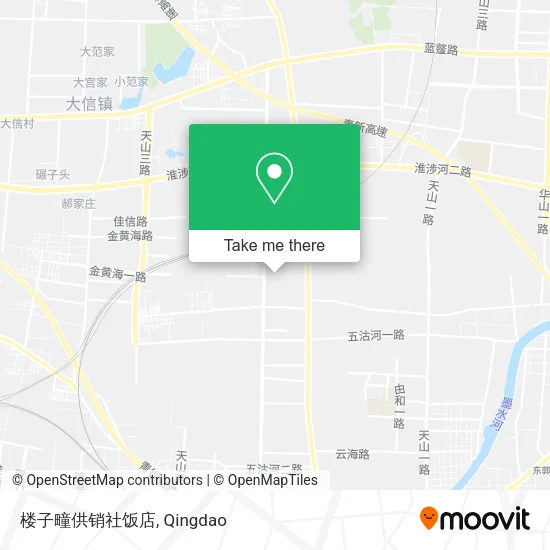 楼子疃供销社饭店 map