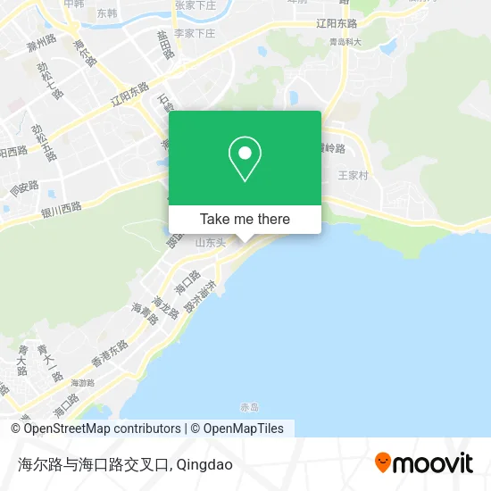 海尔路与海口路交叉口 map