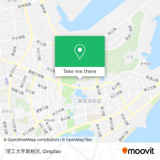 理工大学新校区 map