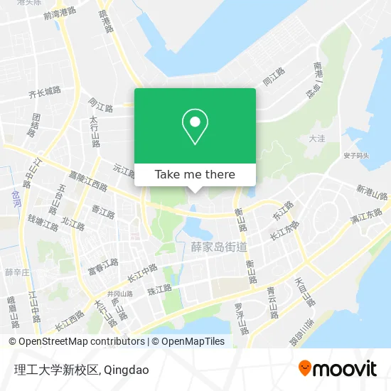 理工大学新校区 map
