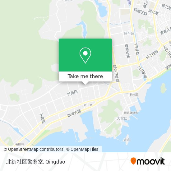 北街社区警务室 map