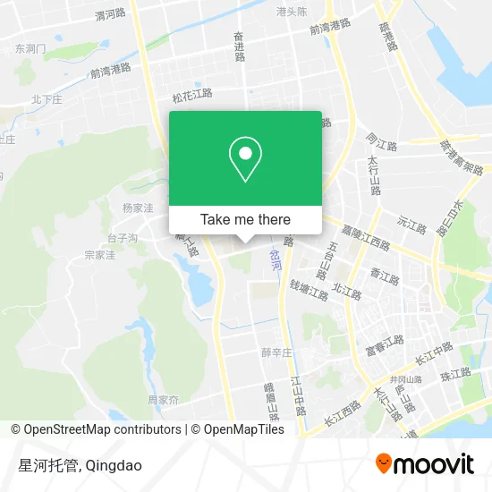 星河托管 map