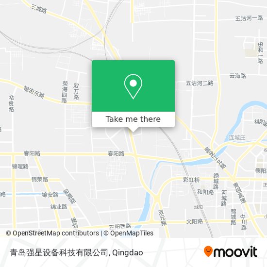 青岛强星设备科技有限公司 map