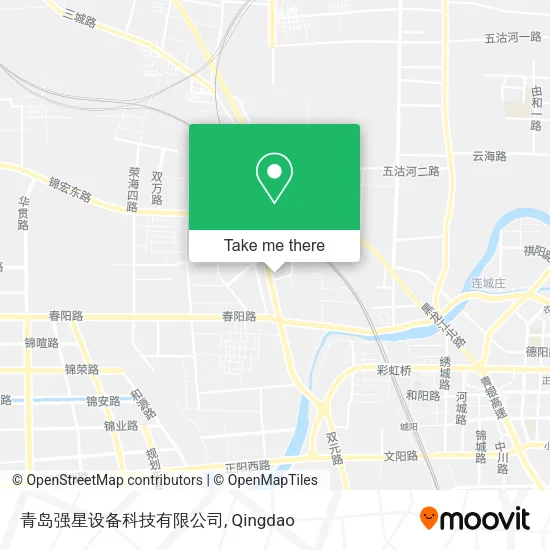 青岛强星设备科技有限公司 map