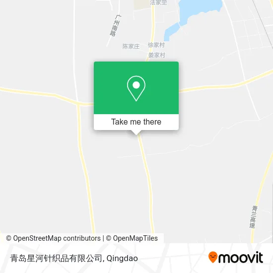 青岛星河针织品有限公司 map