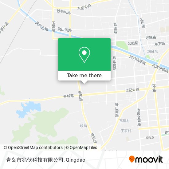 青岛市兆伏科技有限公司 map