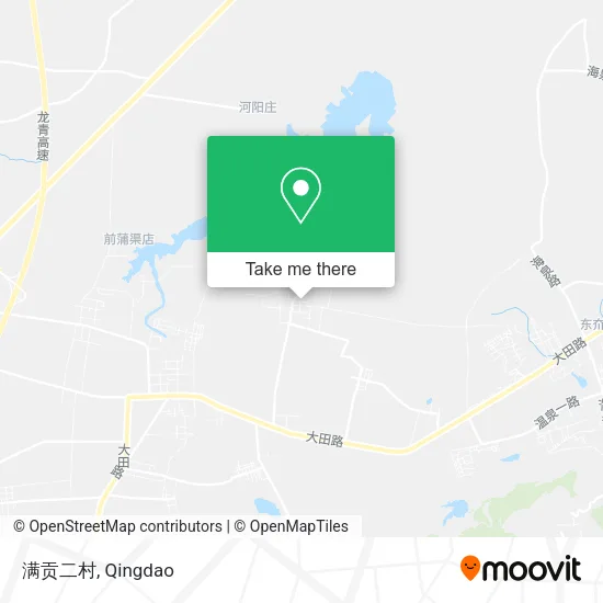 满贡二村 map