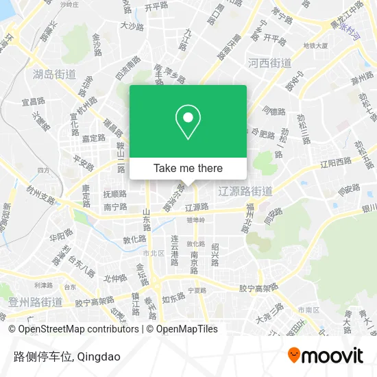 路侧停车位 map