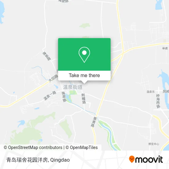 青岛瑞舍花园洋房 map