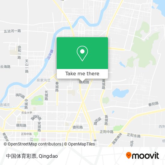 中国体育彩票 map