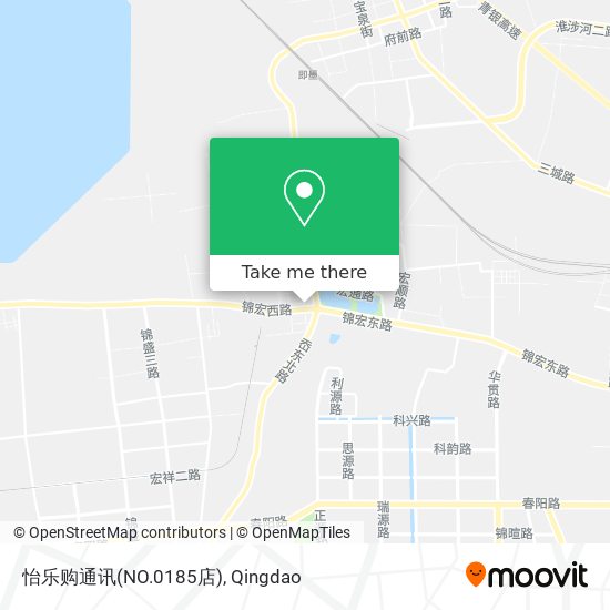 怡乐购通讯(NO.0185店) map