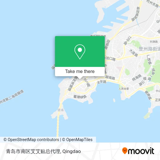 青岛市南区艾艾贴总代理 map