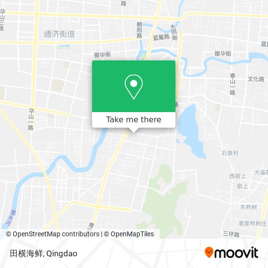 田横海鲜 map