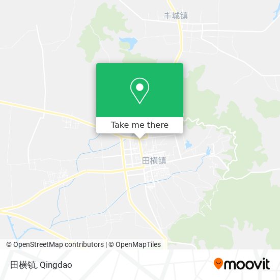 田横镇 map