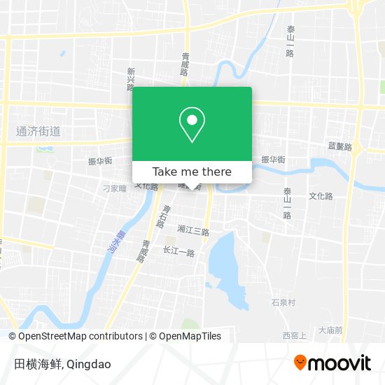 田横海鲜 map