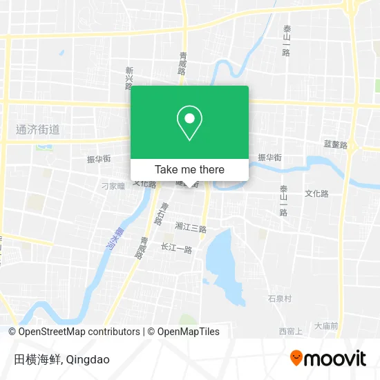 田横海鲜 map