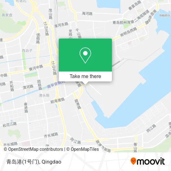 青岛港(1号门) map