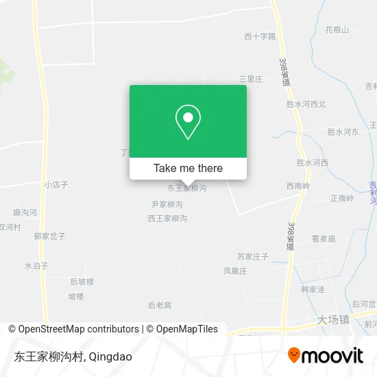东王家柳沟村 map