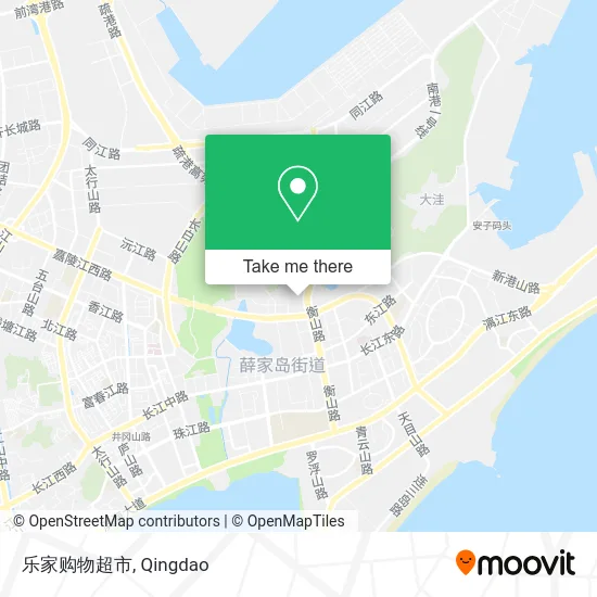 乐家购物超市 map