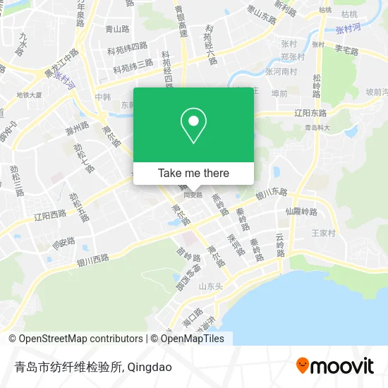 青岛市纺纤维检验所 map