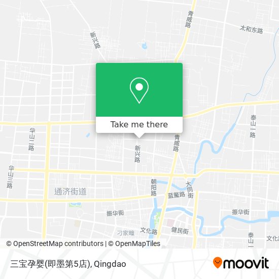 三宝孕婴(即墨第5店) map