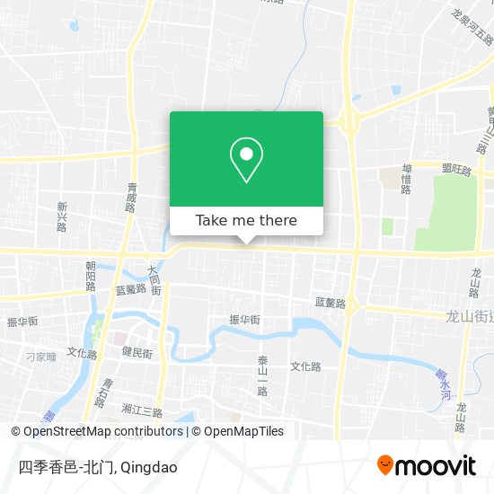 四季香邑-北门 map