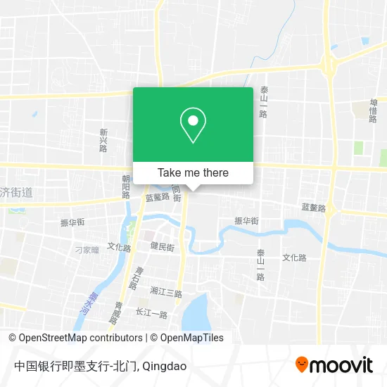 中国银行即墨支行-北门 map